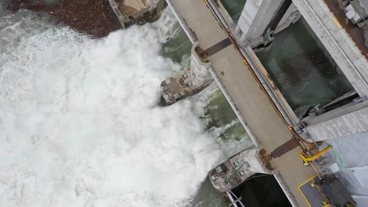 Le Rhône est au plus bas