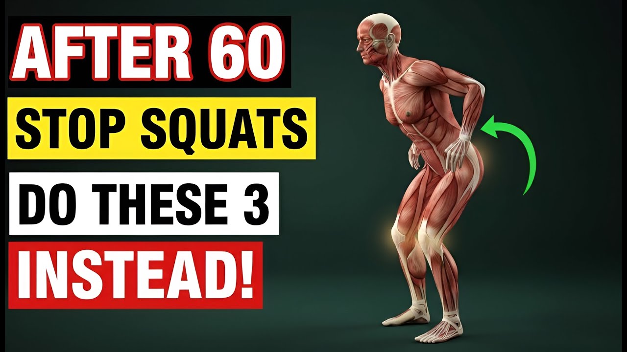 Over 60? Squats May Hurt Your Knees — Do These 3 Instead