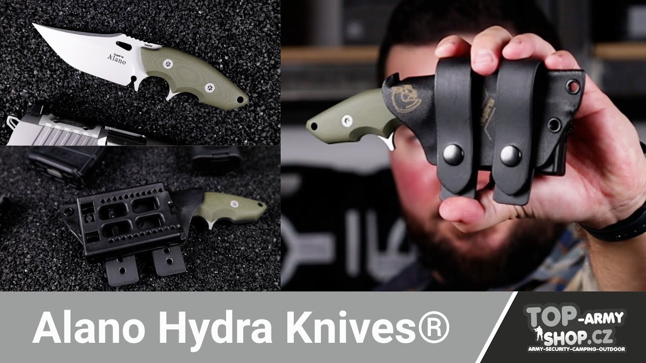 Knife Alano Hydra Knives&reg; A small big knife from Spain! Rigad