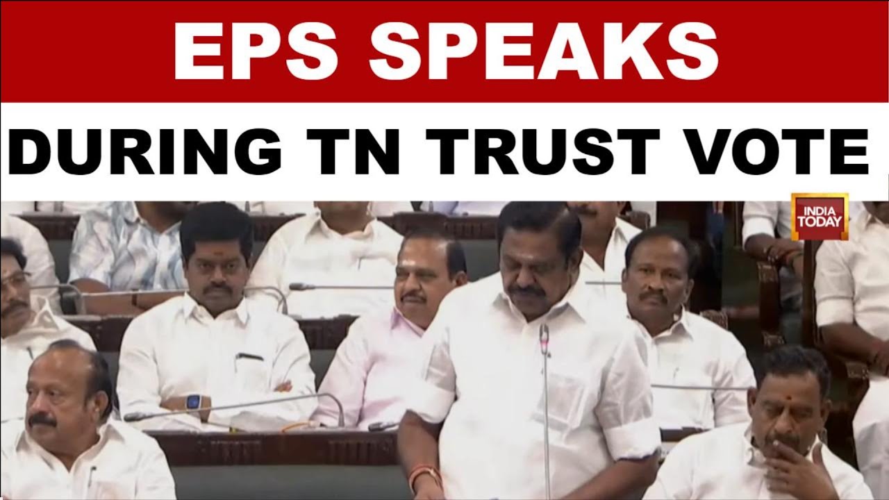 Tamil Nadu Trust Vote: Edappadi K. Palaniswami Speaks In Assembly Amid High-Stakes Floor Test