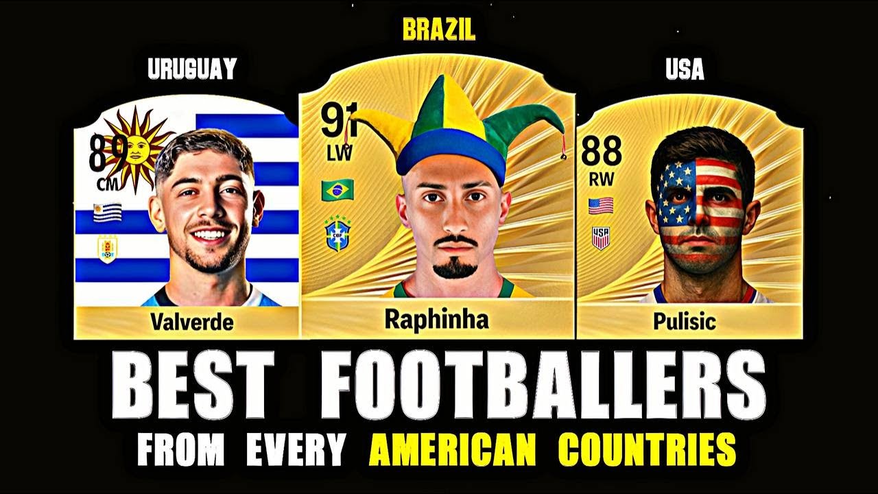 Top 3 Players from Every AMERICAN COUNTRIES! 👀🔥