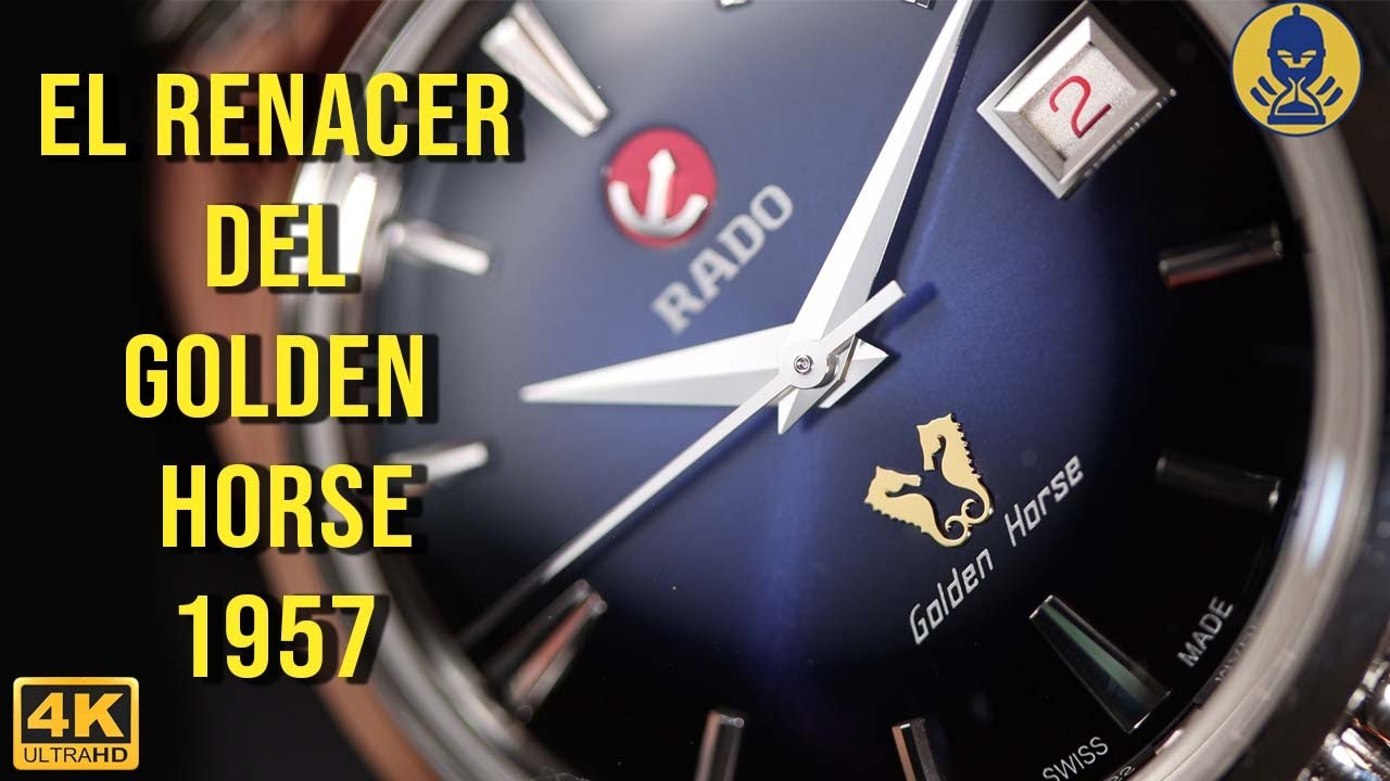 El reloj más bonito que has visto este año: Re-edición RADO Golden Horse 1957