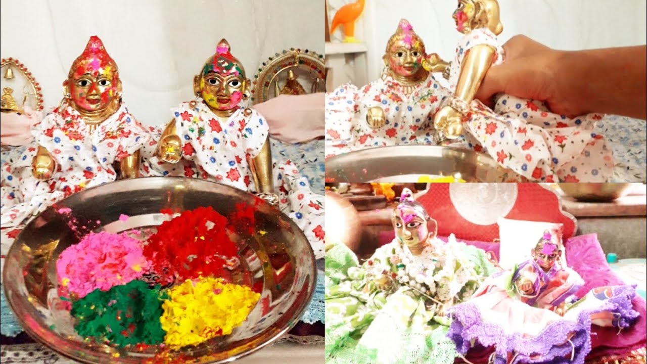হোলির দিন ভাই ভাইকে রং দিলো...🥹❤️।।