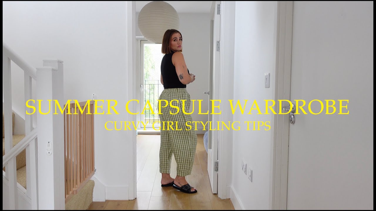 MIDSIZE CAPSULE WARDROBE | SUMMER ESSENTIALS | CURVY GIRL | SIZE 12/14 2024
