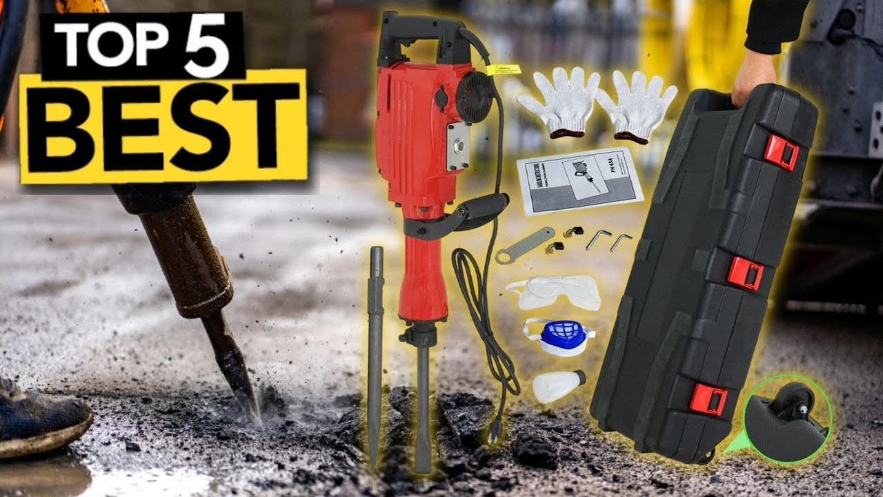 TOP 5 Best Electric Jack Hammer: Today’s Top Picks