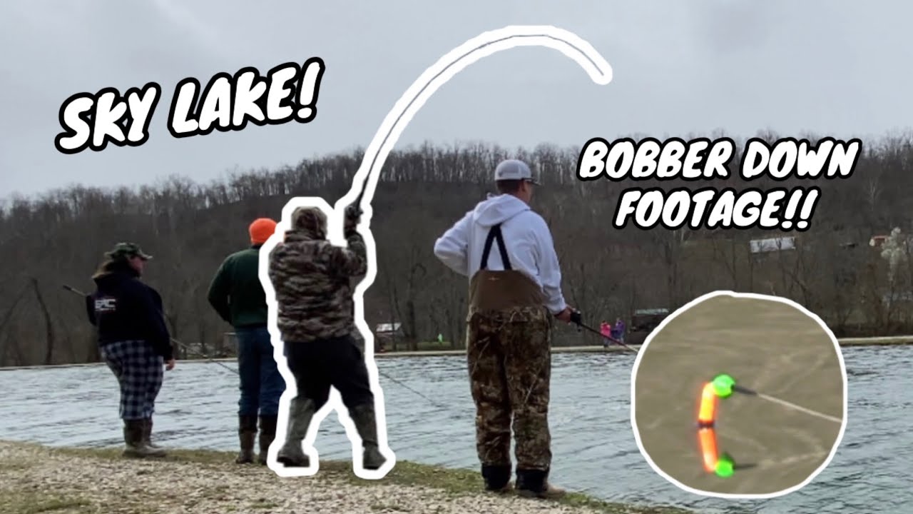 CRAZY DAY OF FISHING AT SKY LAKE PAYLAKE!! (Over 60 fish caught!!)