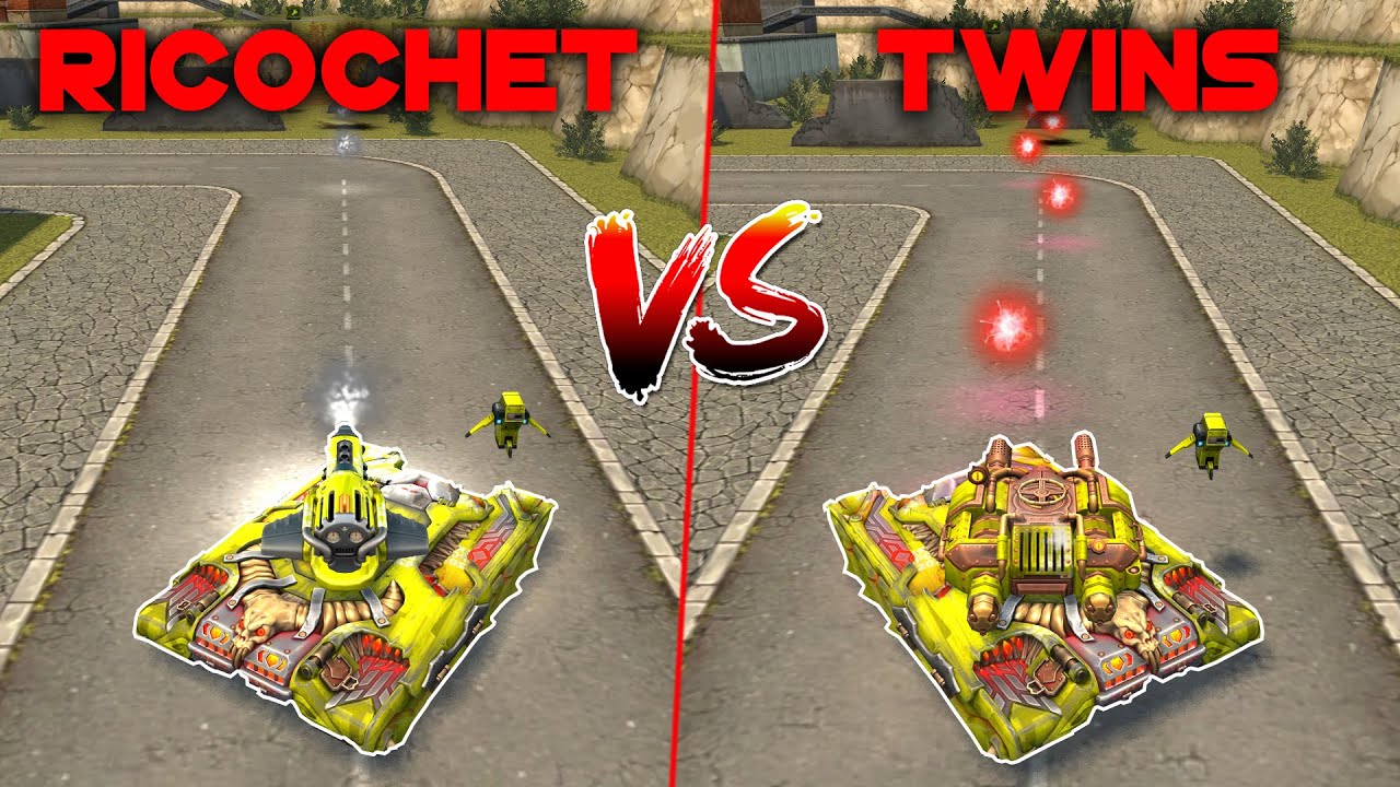 Ricochet or Twins? Which Turret is Better in Tanki Online