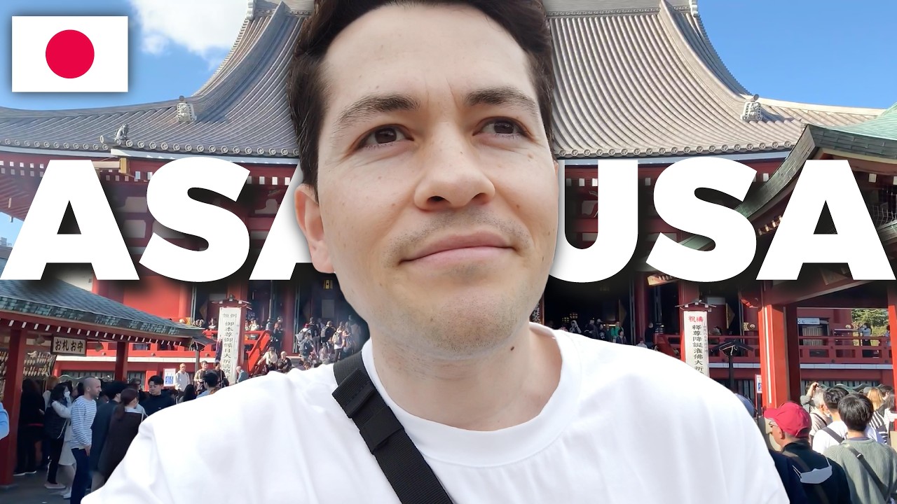 LUGARES MÁS FAMOSOS para visitar en ASAKUSA, TOKYO!