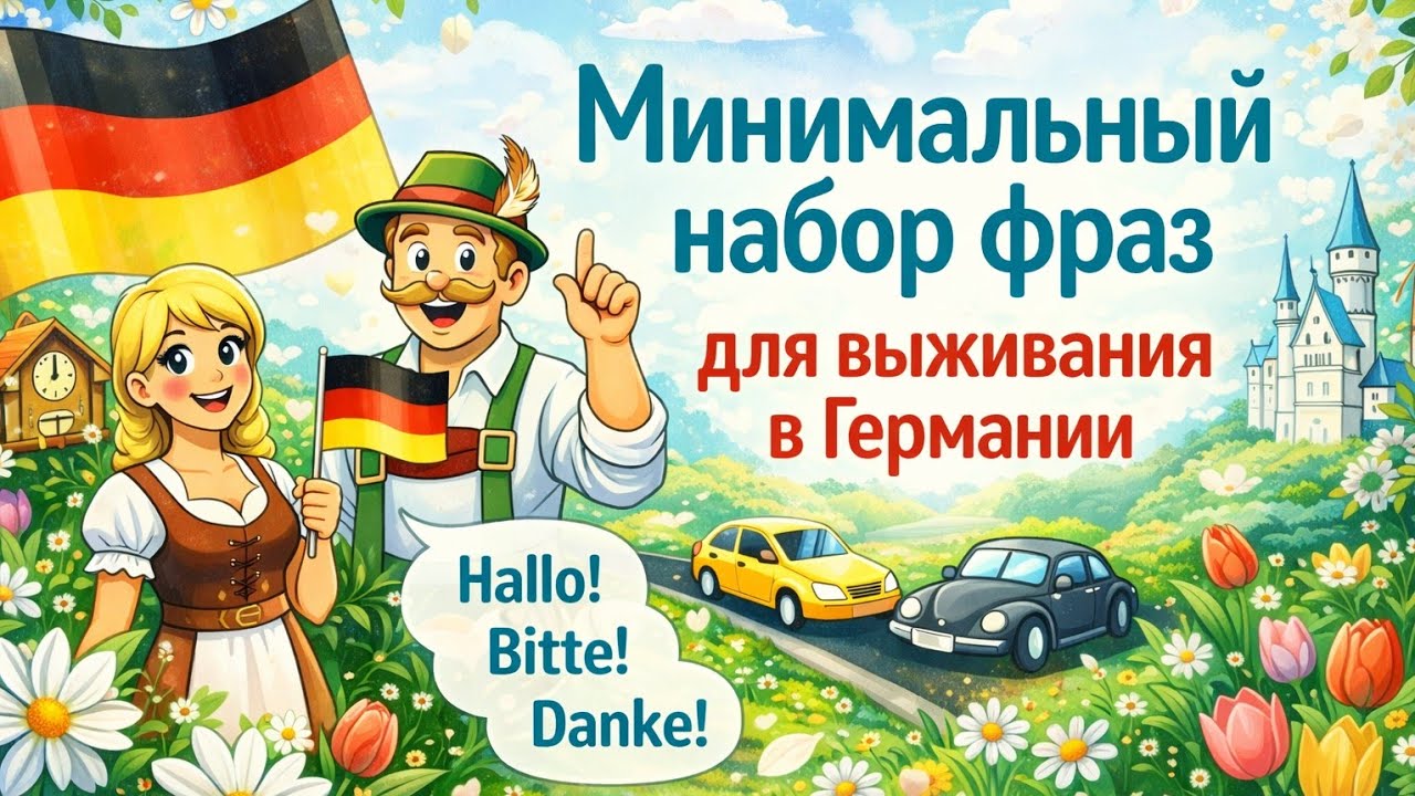 Минимальный набор фраз для 
