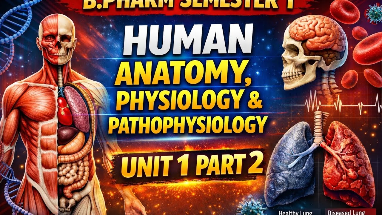 Human Anatomy, Physiology and pathophysiology unit 1 part 2