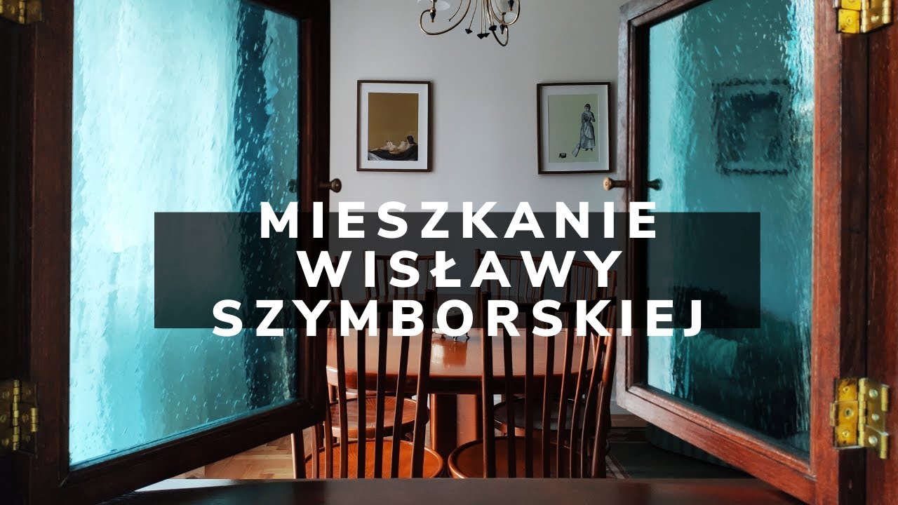 Mieszkanie Wisławy Szymborskiej w Krakowie. Home tour z Michałem Rusinkiem
