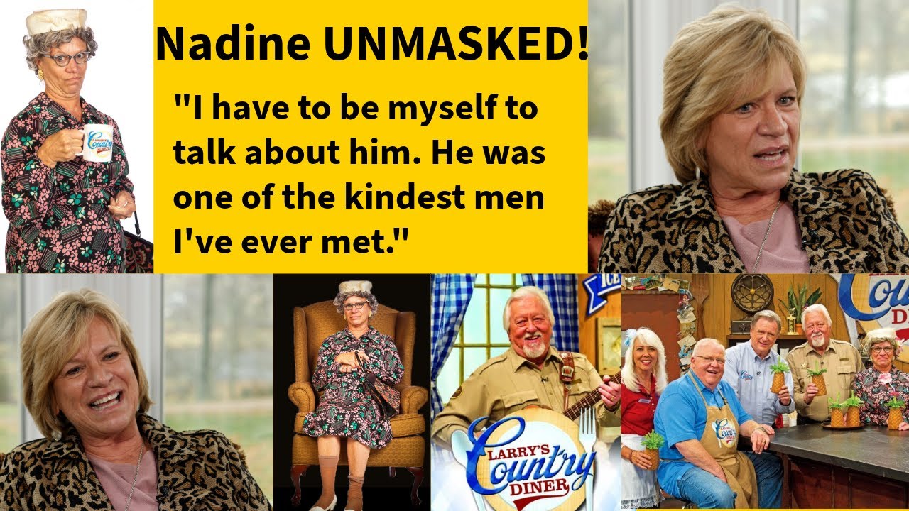 Nadine UNMASKED! Larry's Country's Diner Church Lady Takes Off Her Costume To Talk About Jimmy Capps