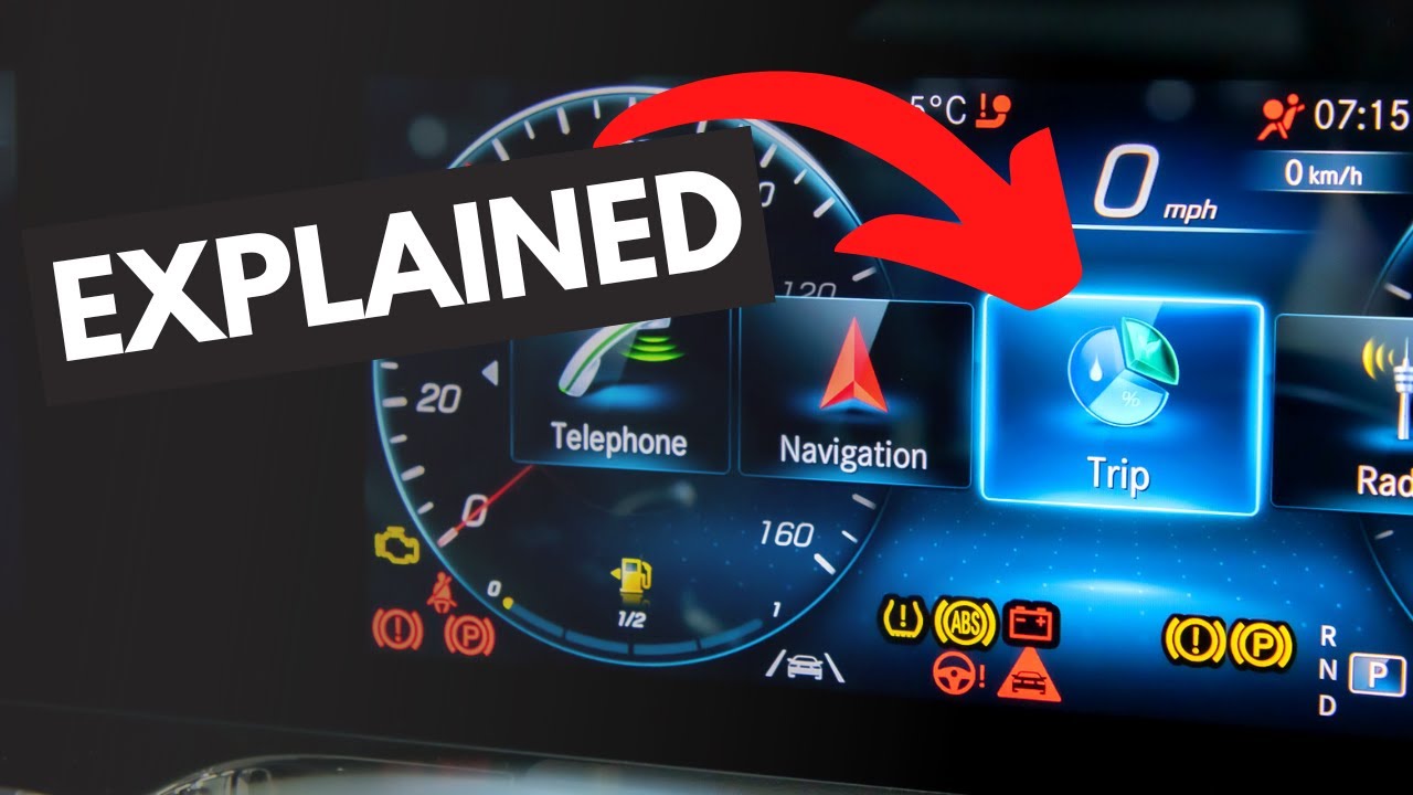 Маршрутный компьютер MERCEDES ОБЪЯСНЕН!