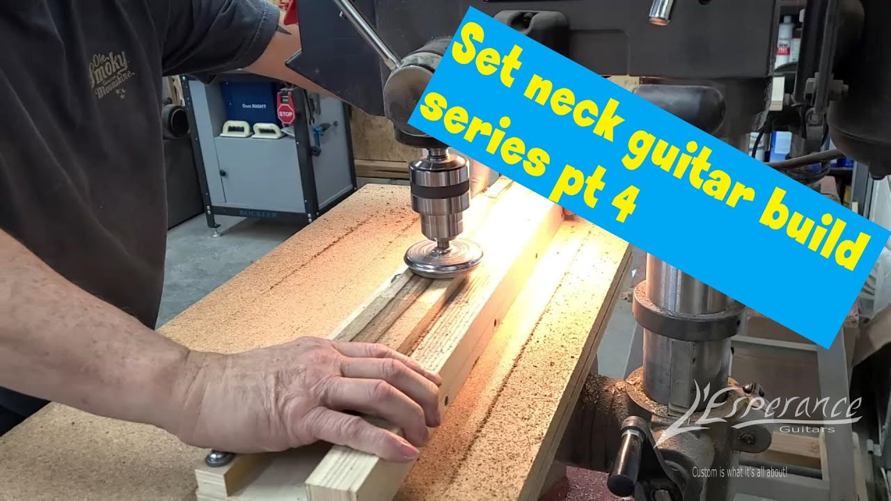 Set neck guitar build series pt 4