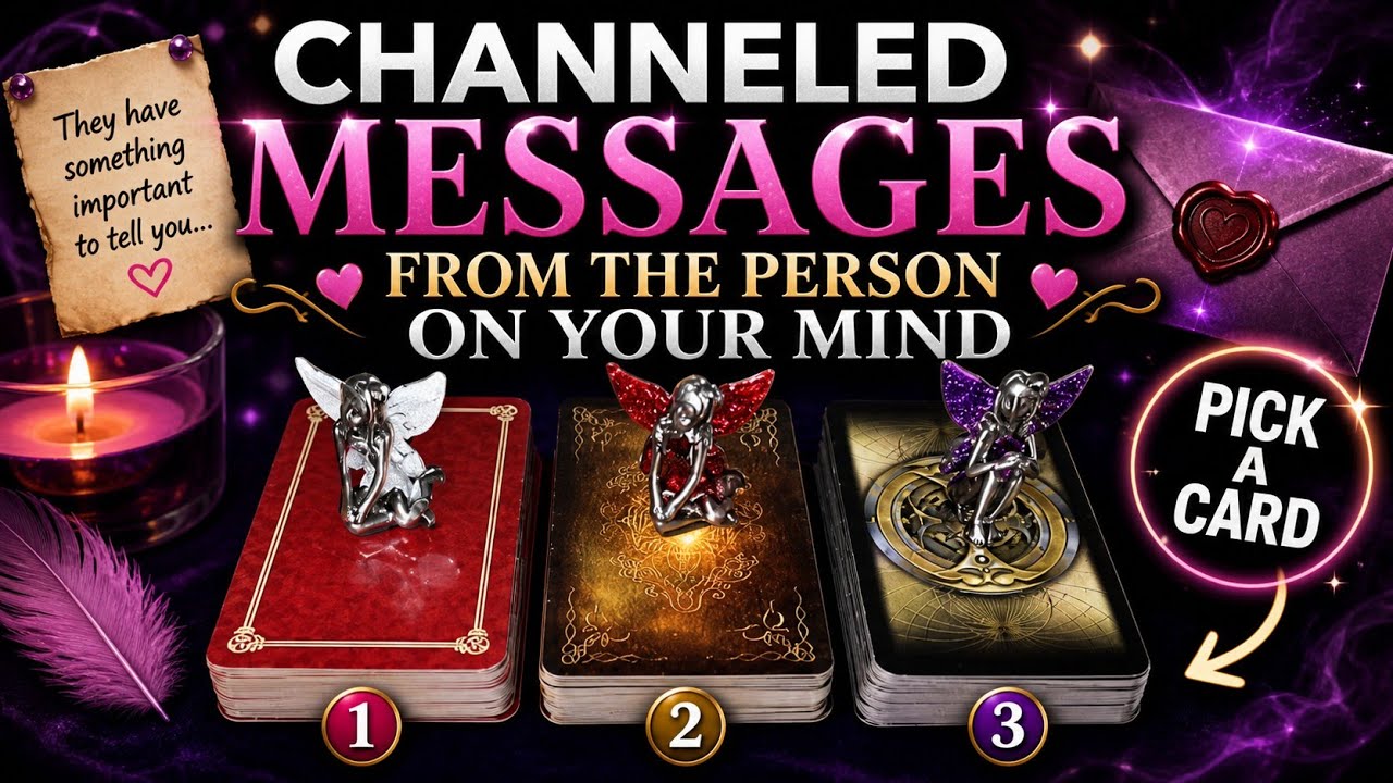 🔮 Channelled messages from the person on your mind 🔮 pick a card tarot ✨️ timeless ✨️