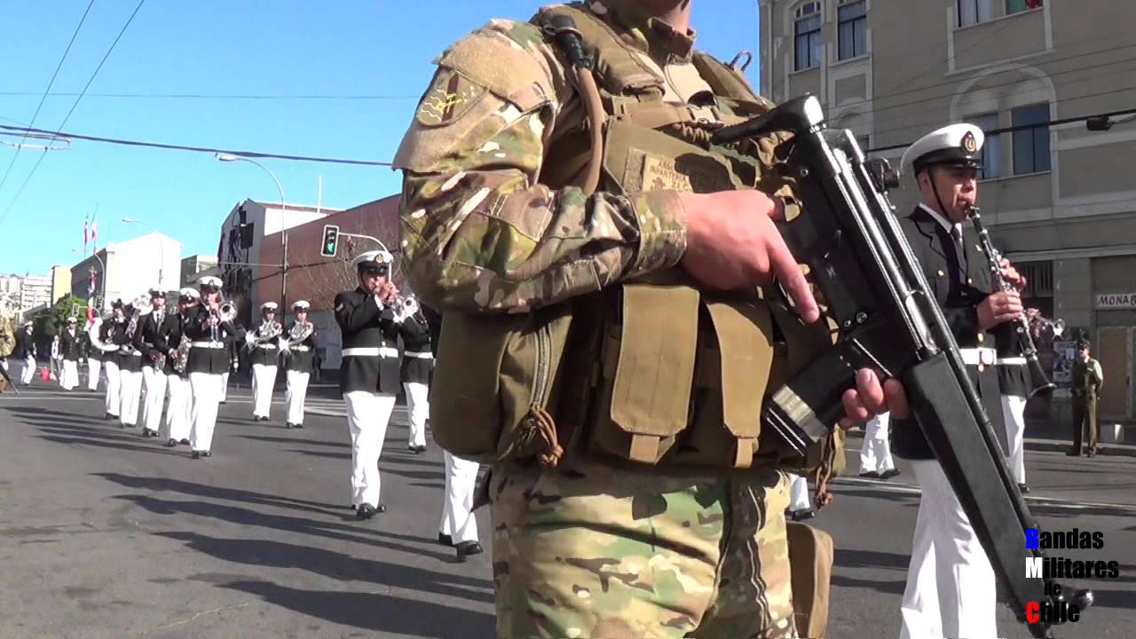 Le Régiment de Sambre et Meuse. FF.AA. Chile.