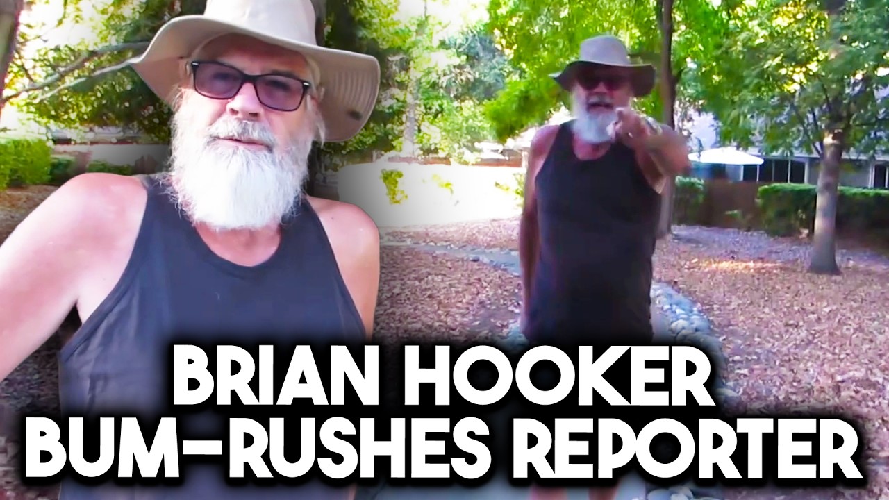 Brian Hooker Goes Ballistic on Reporter Asking About Missing Wife, Calls Police | Lynette Hooker