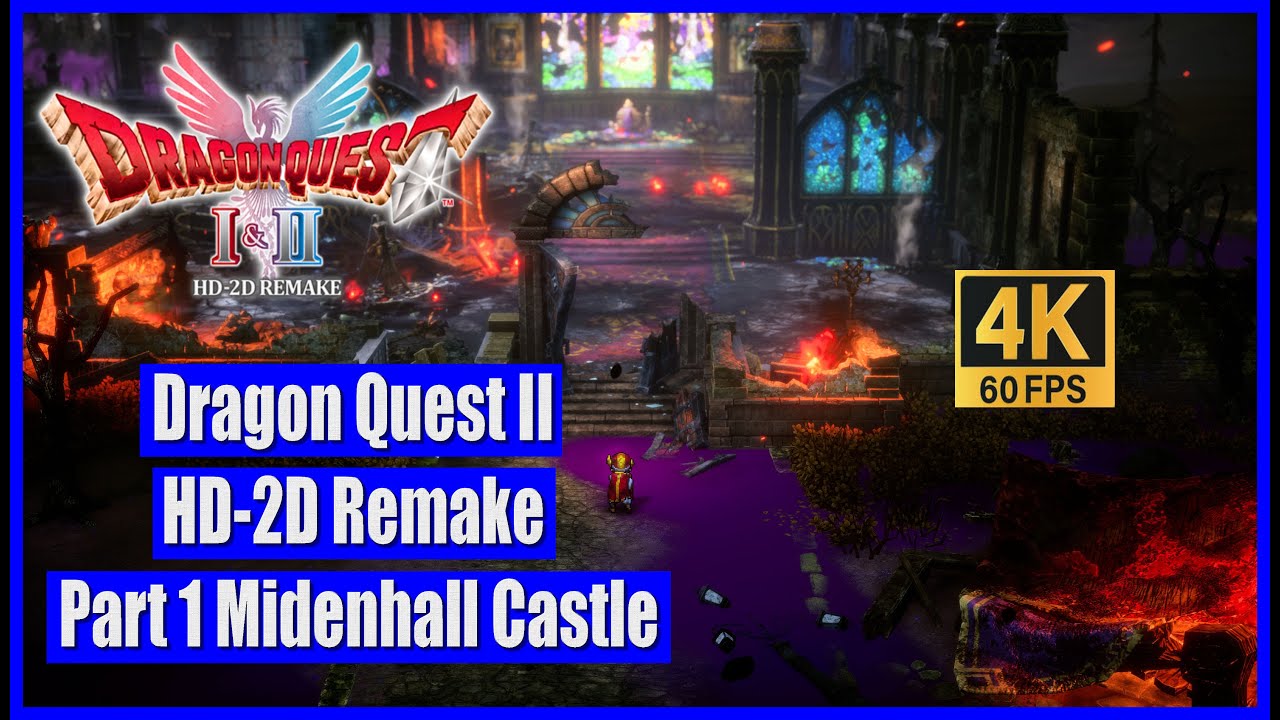 Dragon Quest II HD-2D Remake Part 1 Midenhall Castle
