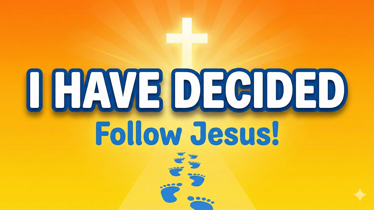 I Have Decided to Follow Jesus | Sunday School Songs for Kids | Christian Kids Worship Song