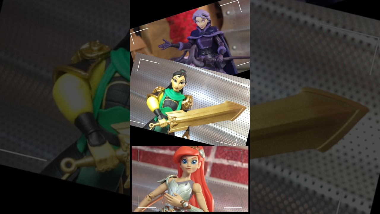 Mirrorverse 3-pack - Full video posted!  #disney #mirrorverse #littlemermaid #beautyandthebeast