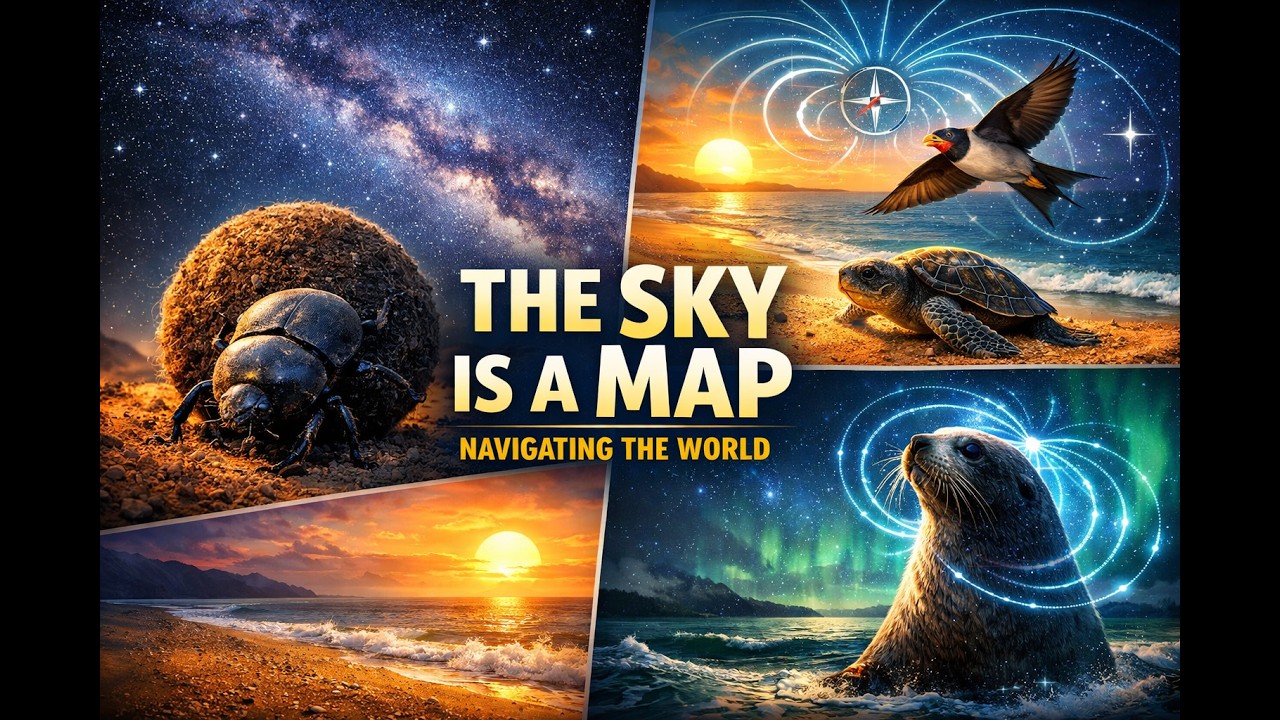 How Animals Navigate Using Stars & Earth&rsquo;s Magnetic Field