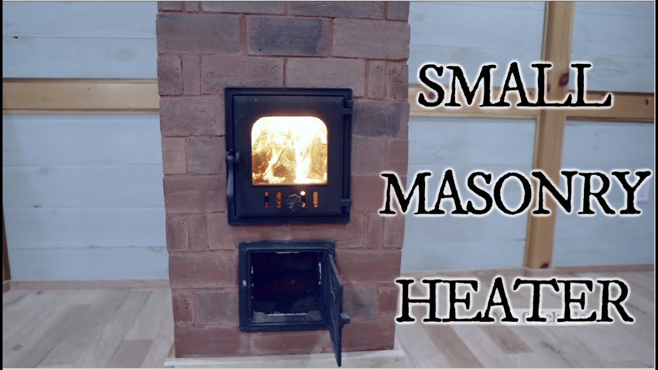 Small Masonry Heater for our timberframe