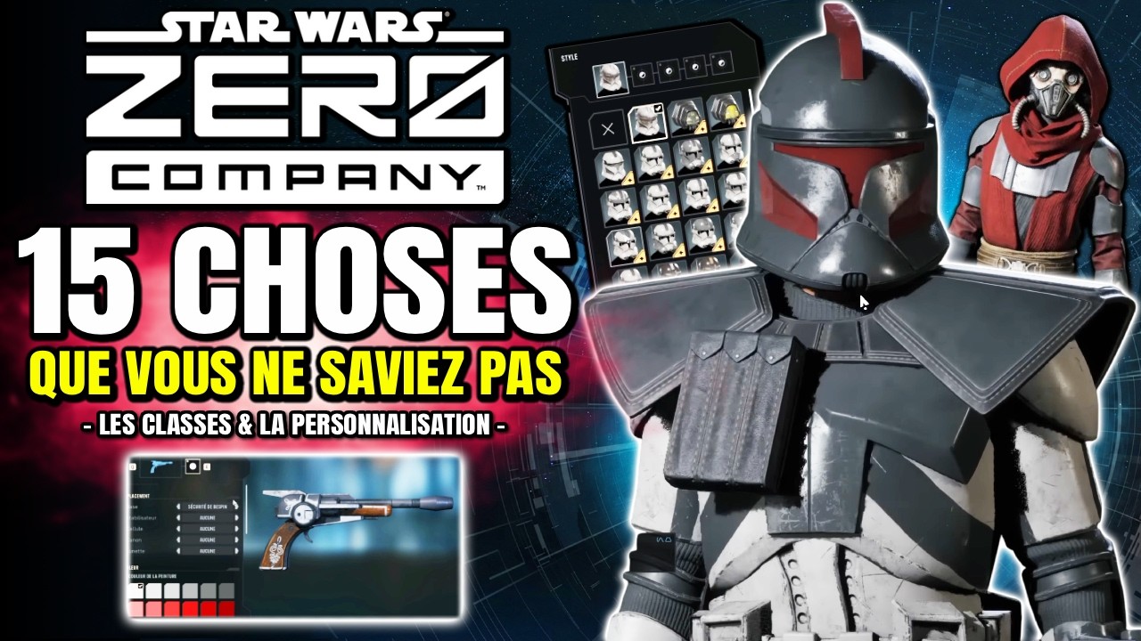 Zero Company - TOUT SAVOIR sur les CLASSES & LA PERSONNALISATION - R&eacute;ponses &agrave; VOS QUESTIONS