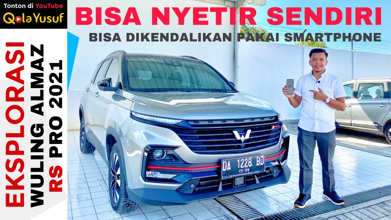Eksplorasi Wuling Almaz RS Pro 2021 - Review dan Test Drive di Jalan Banjarmasin