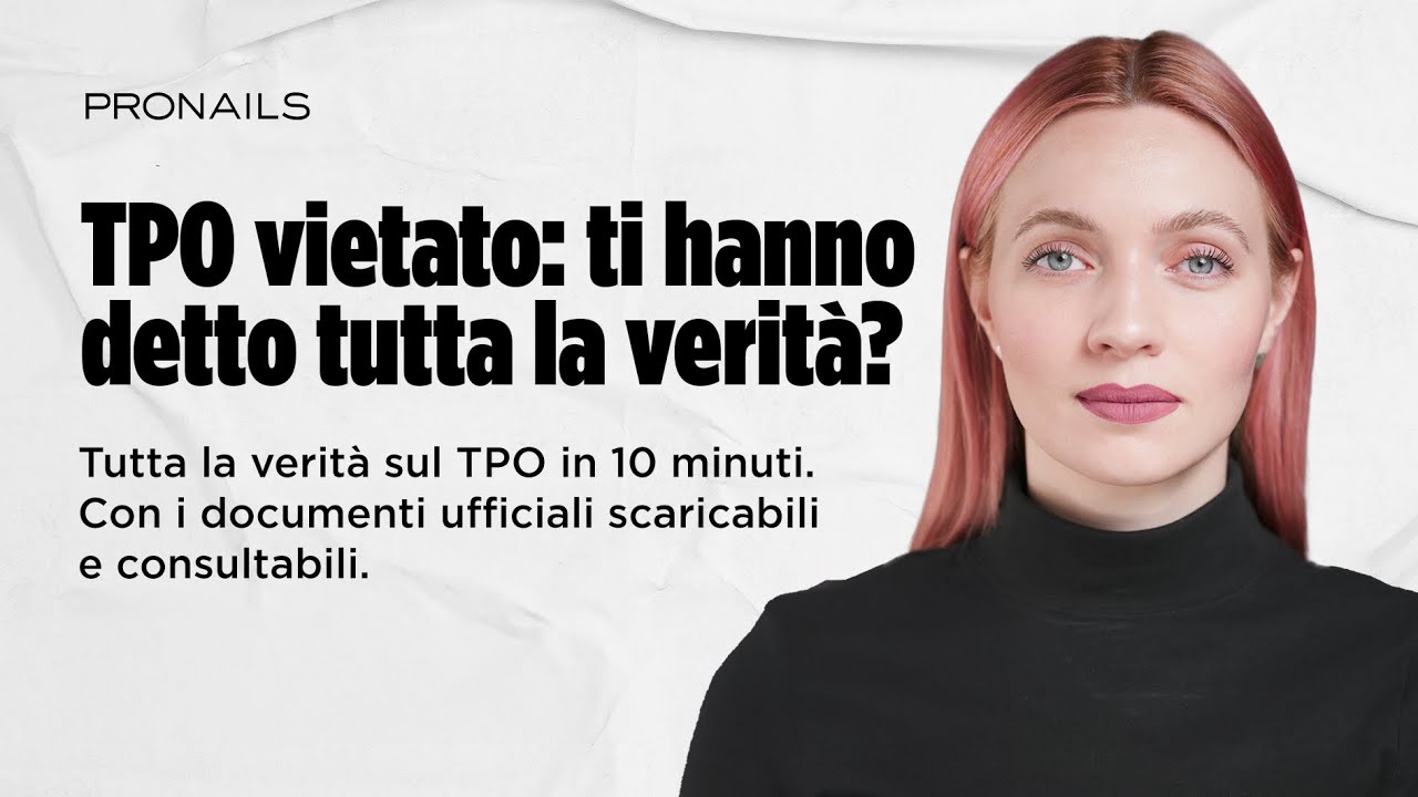 TPO vietato: ti hanno detto tutta la verità?