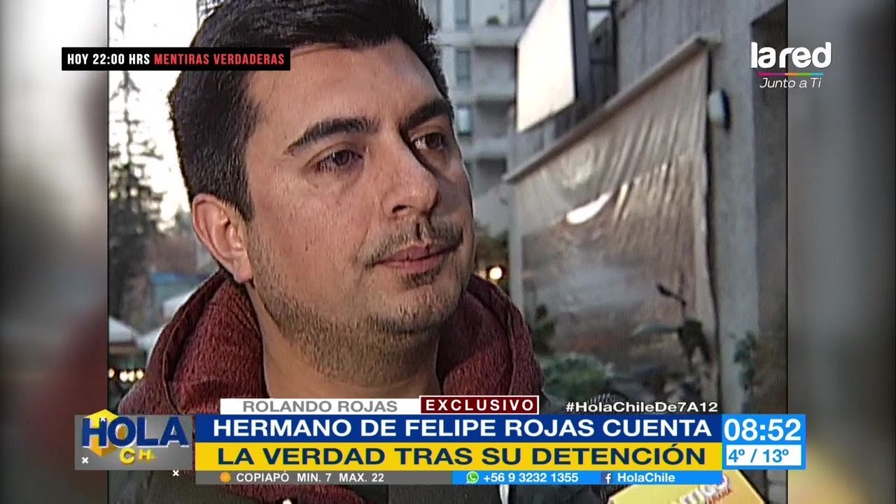 Hermano de Felipe Rojas cuenta la verdad tras su detenci&oacute;n por la muerte de Fernanda Maciel
