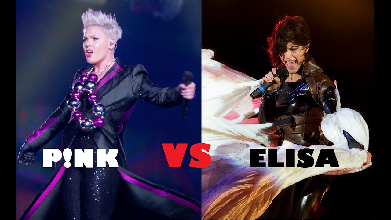 P!nk vs Elisa: Belted/Mixed Notes (B4 - A5)