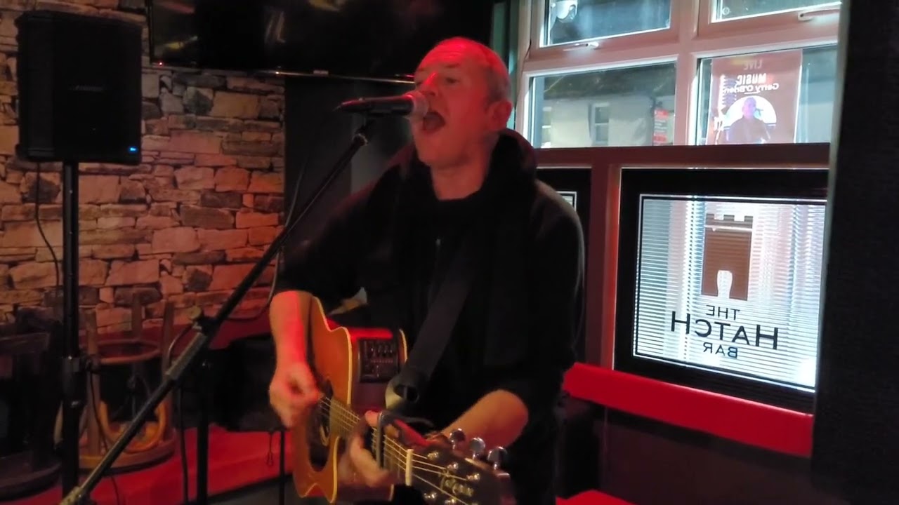 Gerry O'Brien singing at The Hatch Bar Ardee - 28th February 2026