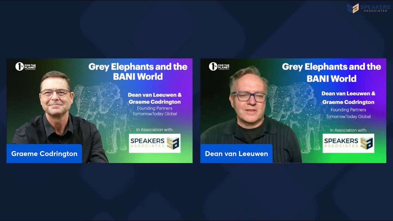 Grey Elephants & the BANI World with Graeme Codrington & Dean van Leeuwen | Full Session