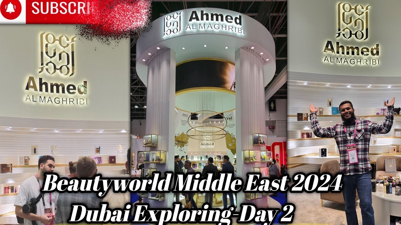 Beautyworld Middle East 2024 Dubai Walking Tour Ahmed Al Maghribi WWF Hulk Hogan Exploring 2 Day