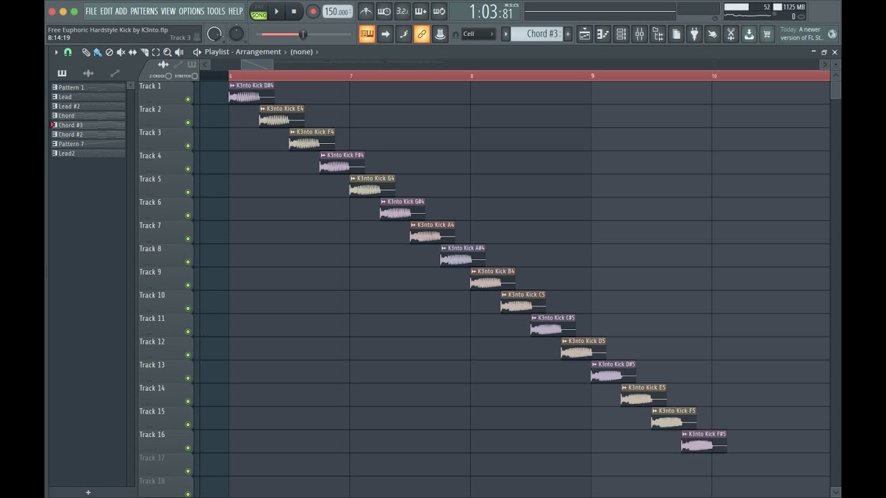 Free Euphoric Hardstyle Kick by K3nto