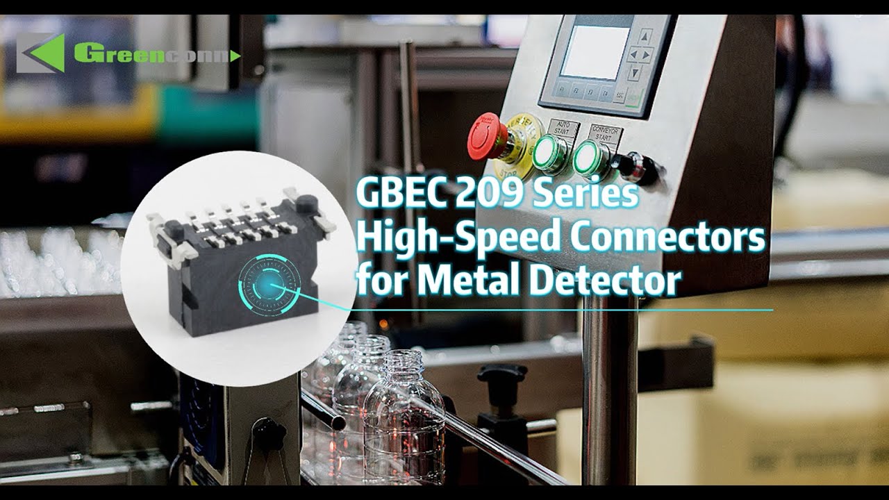 The Key to Strong Anti-Interference Performance: High-Speed Connectors for Reliable Metal Detection