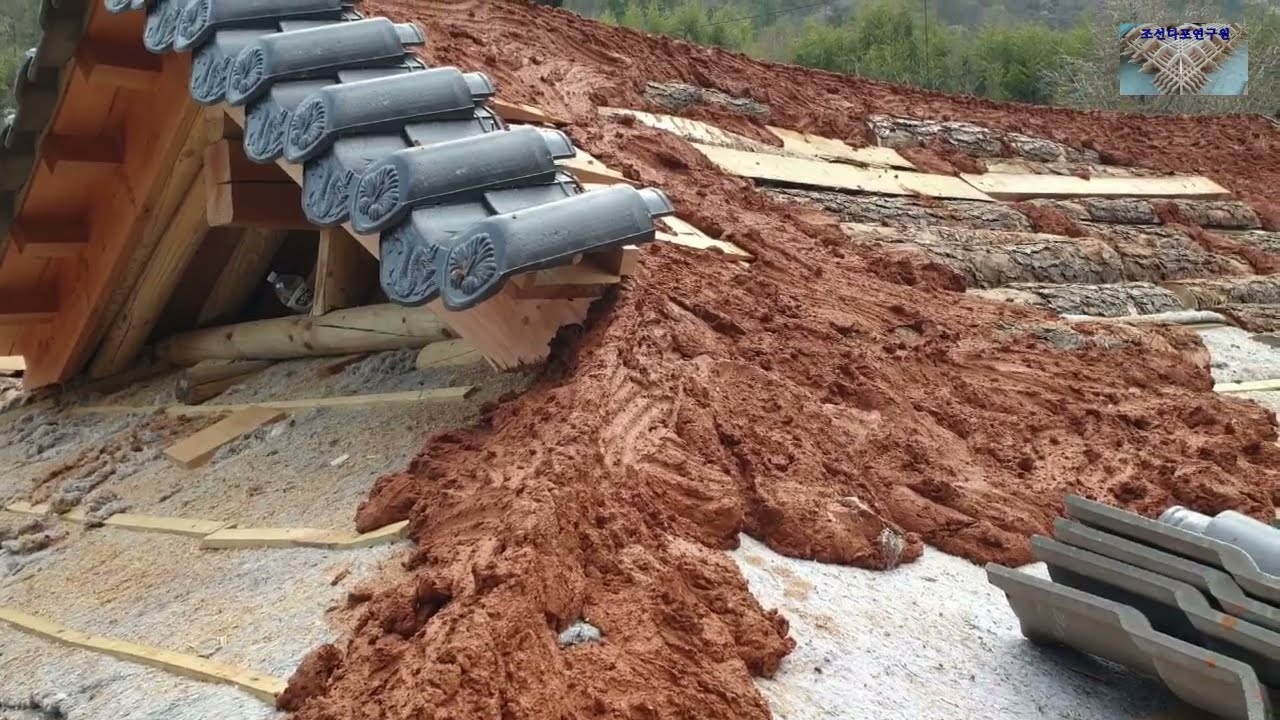 한옥 ㅣ 내아마을 한옥신축 EP-12 기와시공 roofing tile construction
