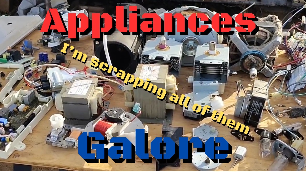 Scrapping every appliance I have
