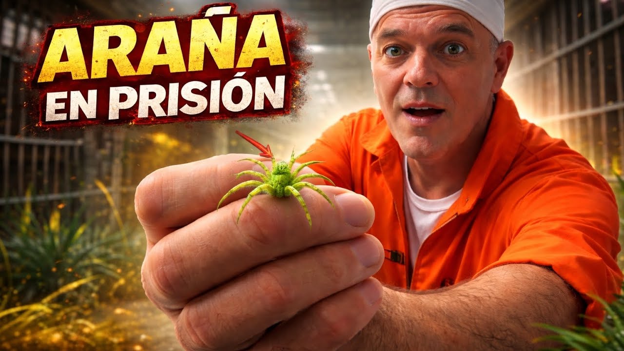 ARAÑA VERDE EN PRISIÓN 🕷️ + Clases varias de Frank Cuesta