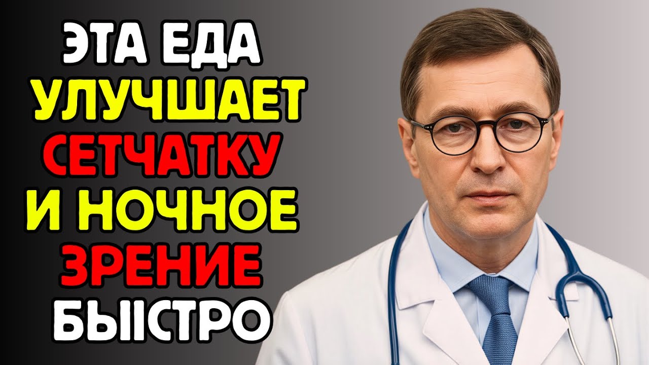 Ваше зрение падает не из-за возраста — ешьте эти продукты