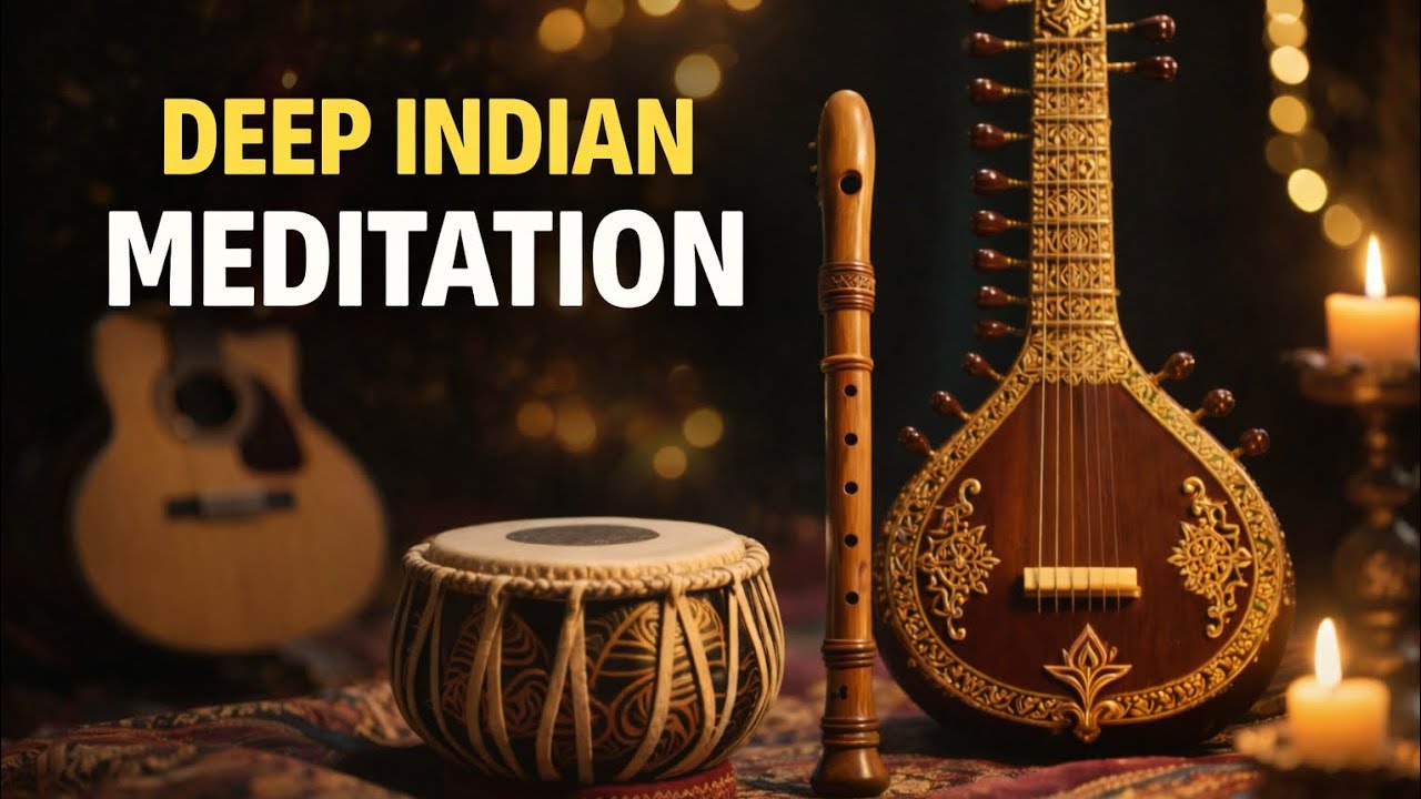 Deep Indian Meditation Music for Deep Relaxation, Healing & Inner Peace