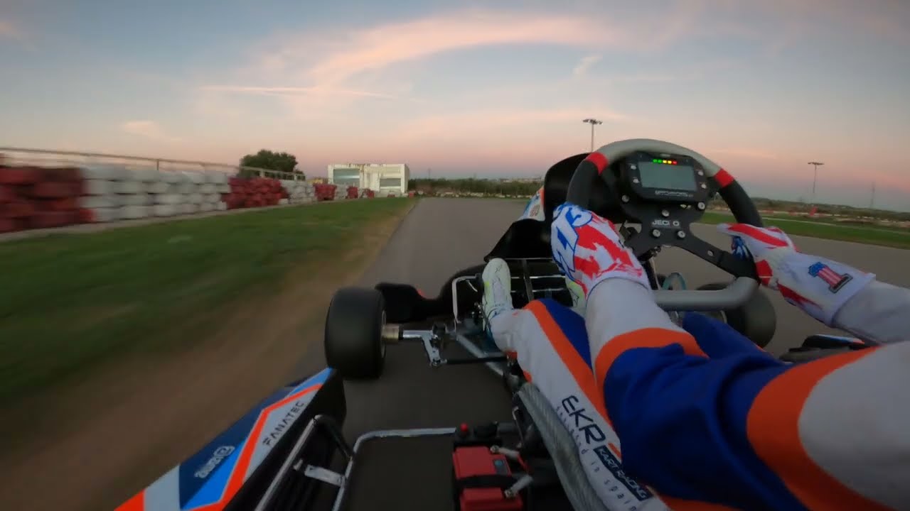 Karting Vendrell | Let's Ride It! Twilight Onboard Iame X30 Kart Republic!