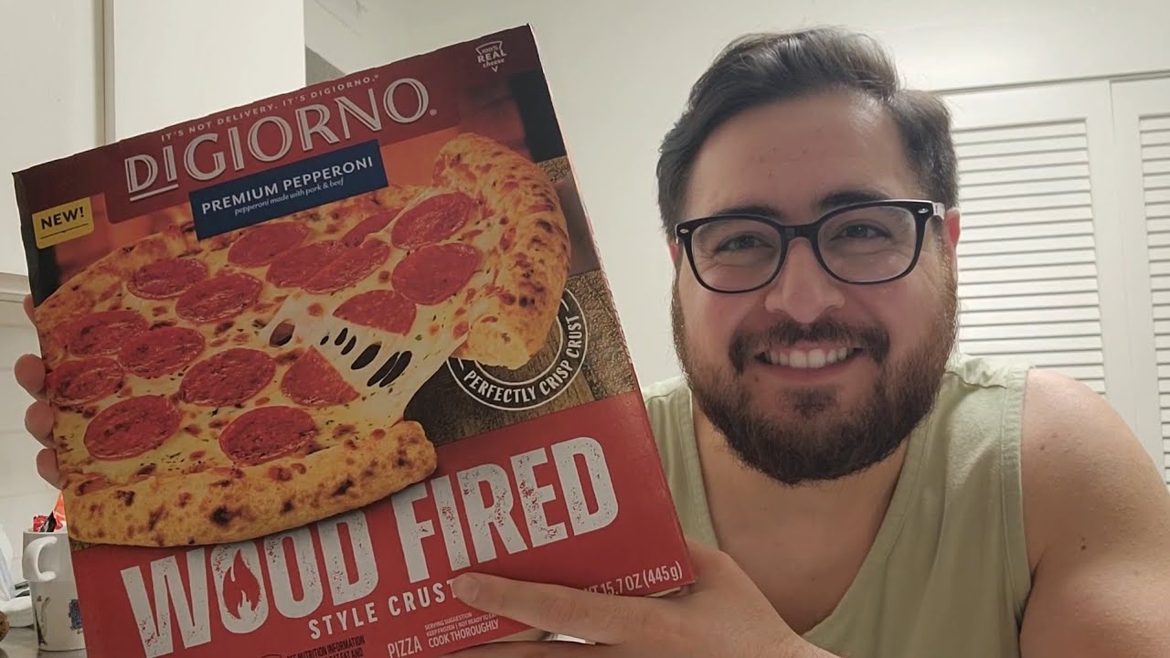 NEW DiGiorno Wood Fired Style Pizza Review!