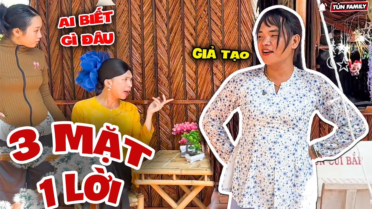 Buôn Chuyện Hàng Xóm, Thúy Liễu Chạy Vội Lúc 3 Mặt 1 Lời - Tủn Family