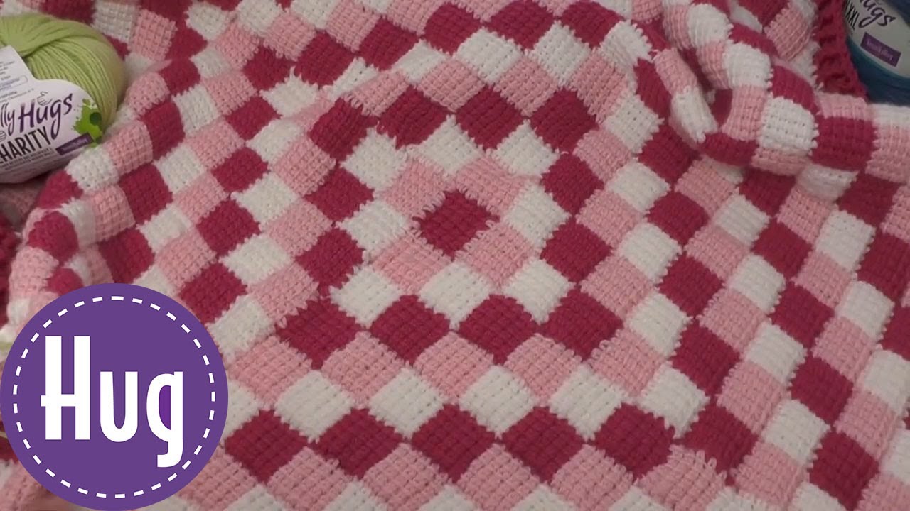 Baby Blanket Entrelac from the Middle - Part 1 - Woolly Hugs