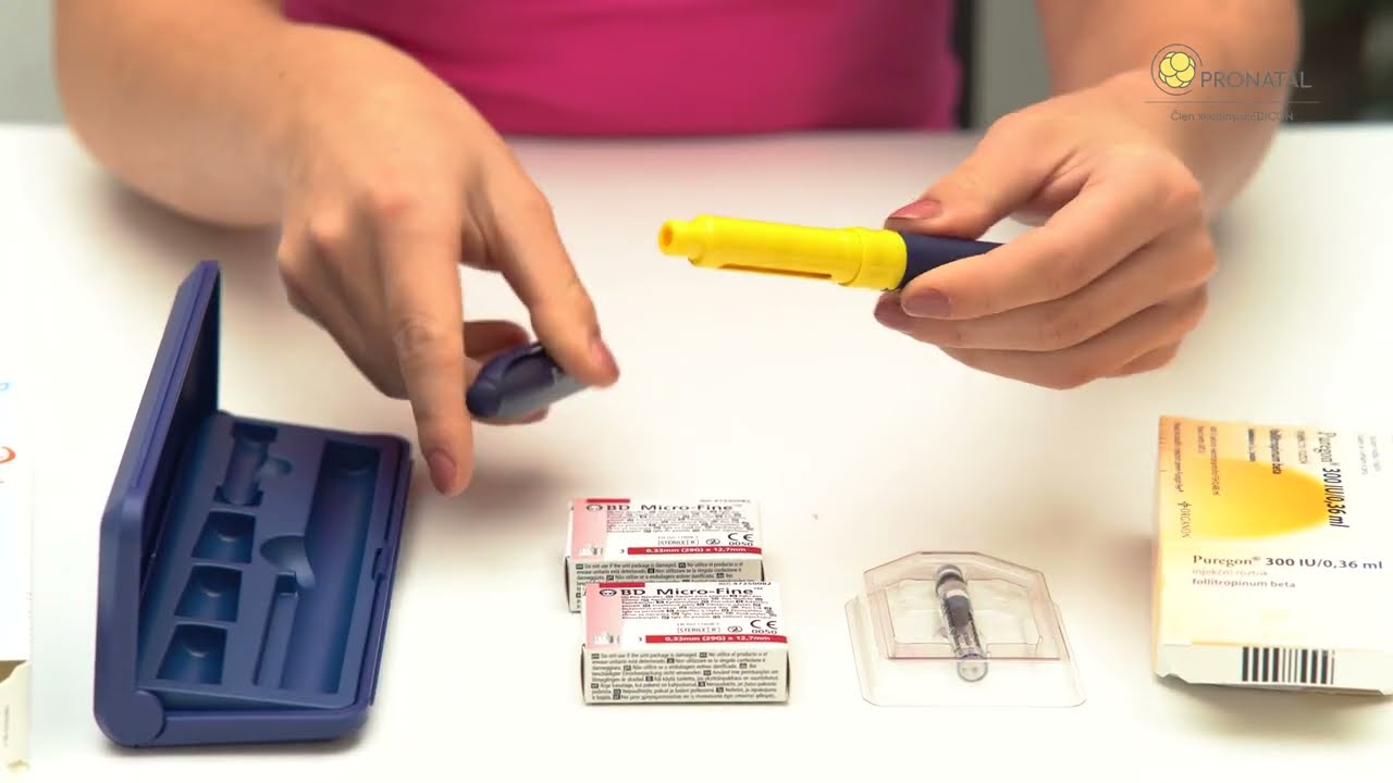 Puregon💉Návod na aplikaci léku