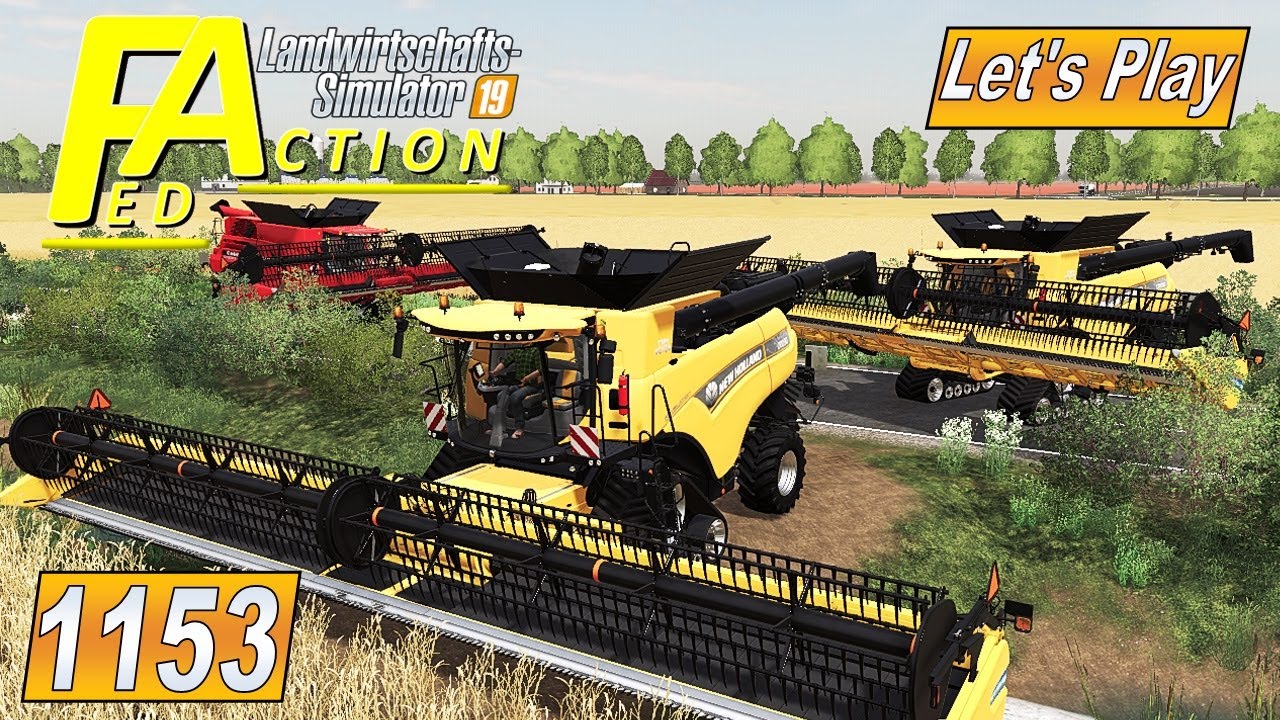 #LS19 #1153 Getreide trocken oder doch zu nass #Landwirtschaft Simulator 19 mod map NF Marsch 4fach