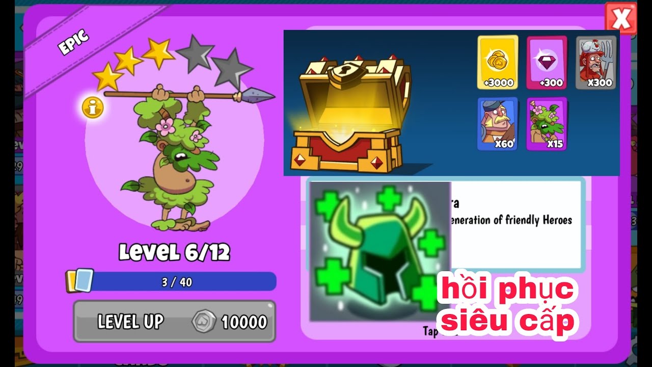 what the hen #63: nâng người cây lên 6 siêu hồi phục khủng trâu như tank