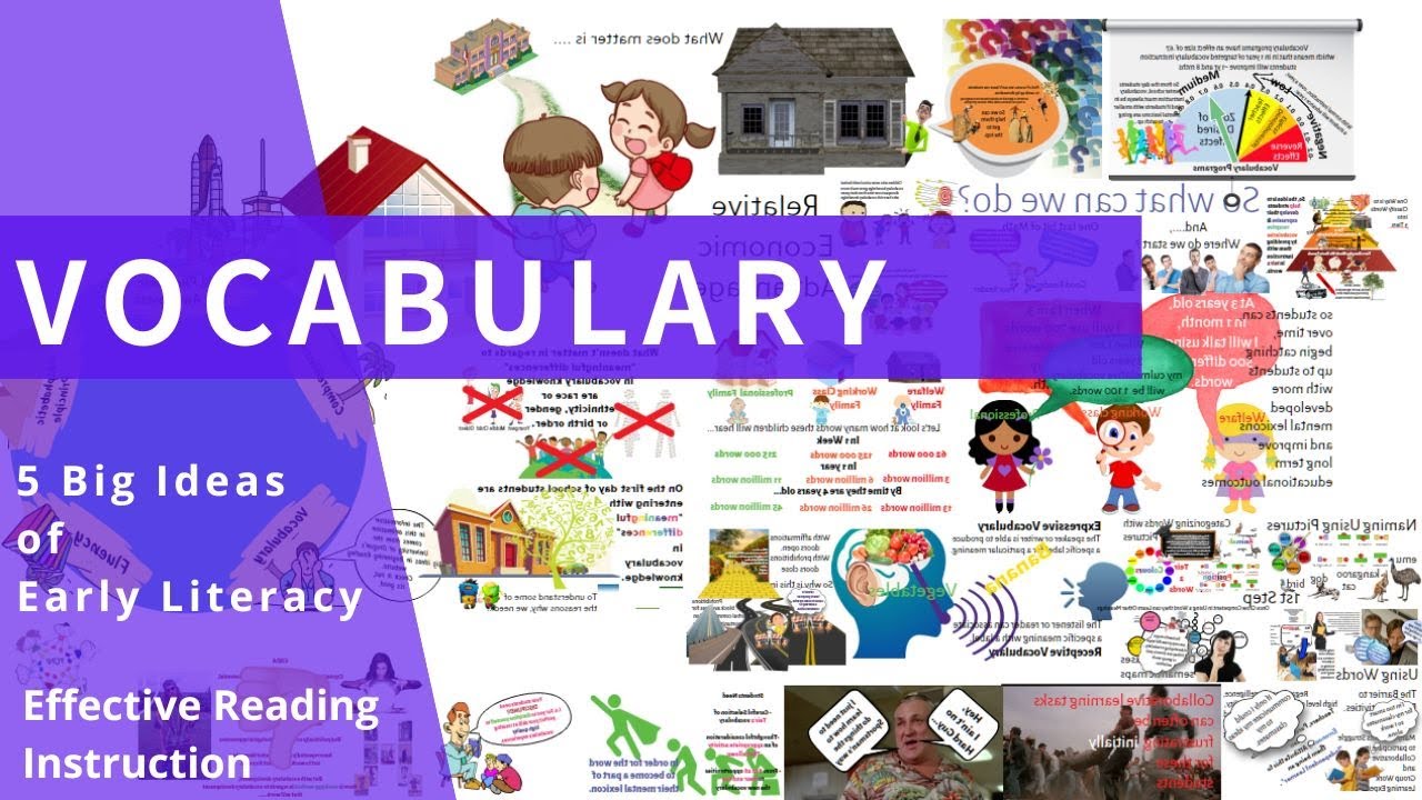 Vocabulary: 5 Big Ideas of Early Literacy