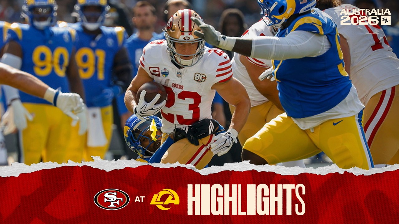 San Francisco 49ers Top Plays vs. Rams | Week 1